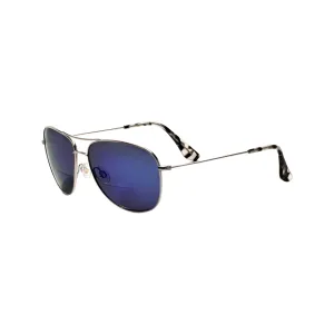 Maui Jim Men's Cliff House 58 mm Silver Reading Sunglasses