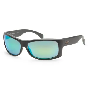 Maui Jim Men's Equator 65 mm Black Sunglasses