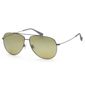 Maui Jim Men's Hauoli 59 mm Silver Sunglasses