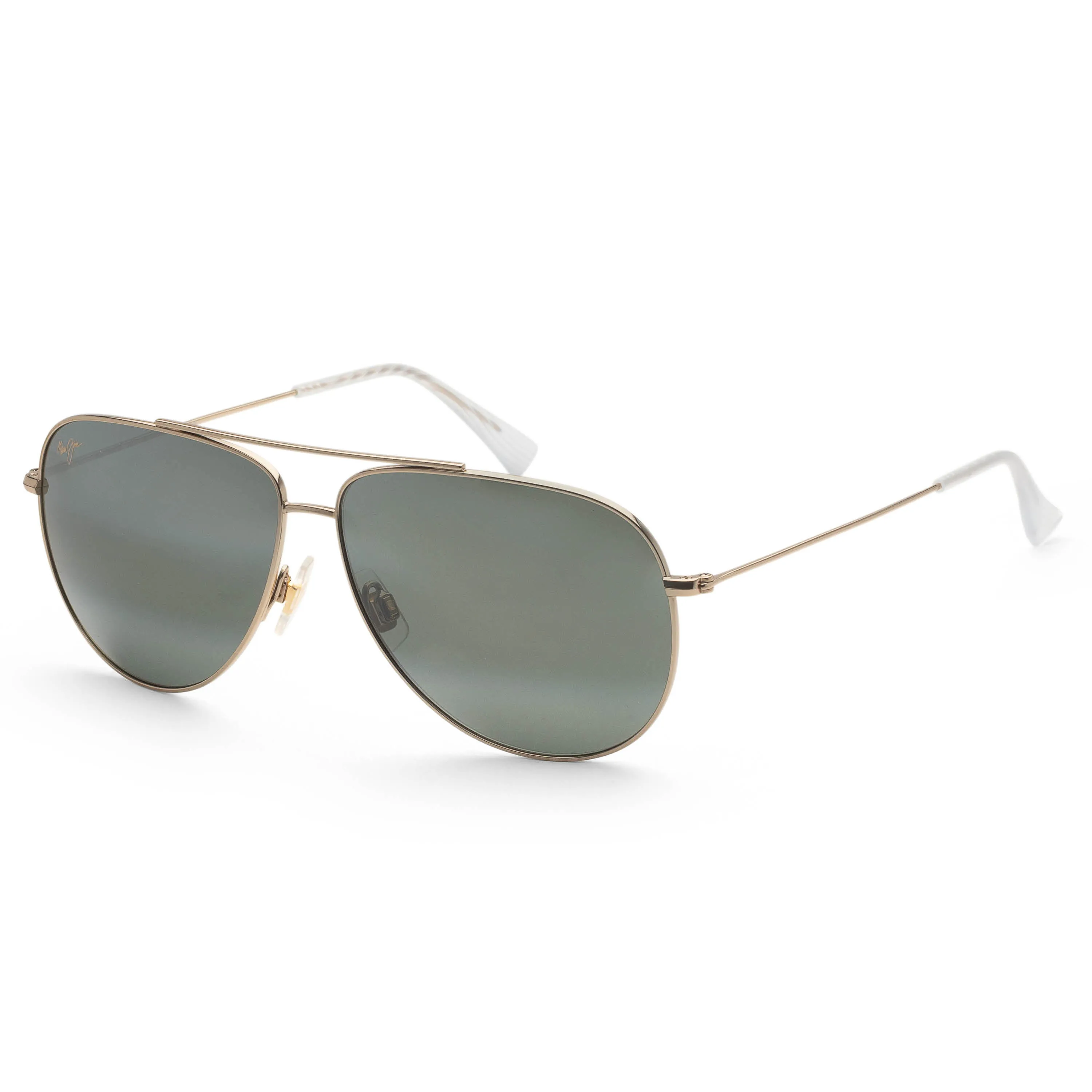 Maui Jim Men's Hauoli XL 62 mm Gold Sunglasses