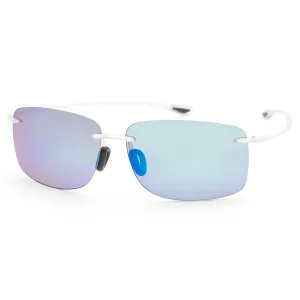 Maui Jim Men's Hema 62 mm White Sunglasses