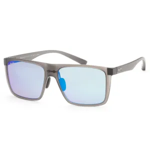 Maui Jim Men's Honokalani 57 mm Grey Sunglasses