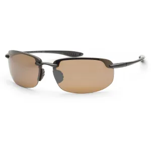 Maui Jim Men's Hookipa 64 mm Black Sunglasses