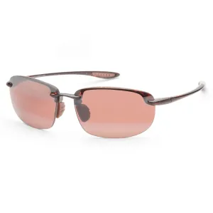Maui Jim Men's Hookipa 64 mm Brown Sunglasses