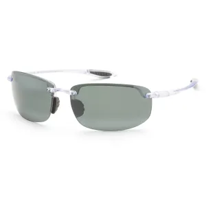 Maui Jim Men's Hookipa 64 mm Clear Sunglasses