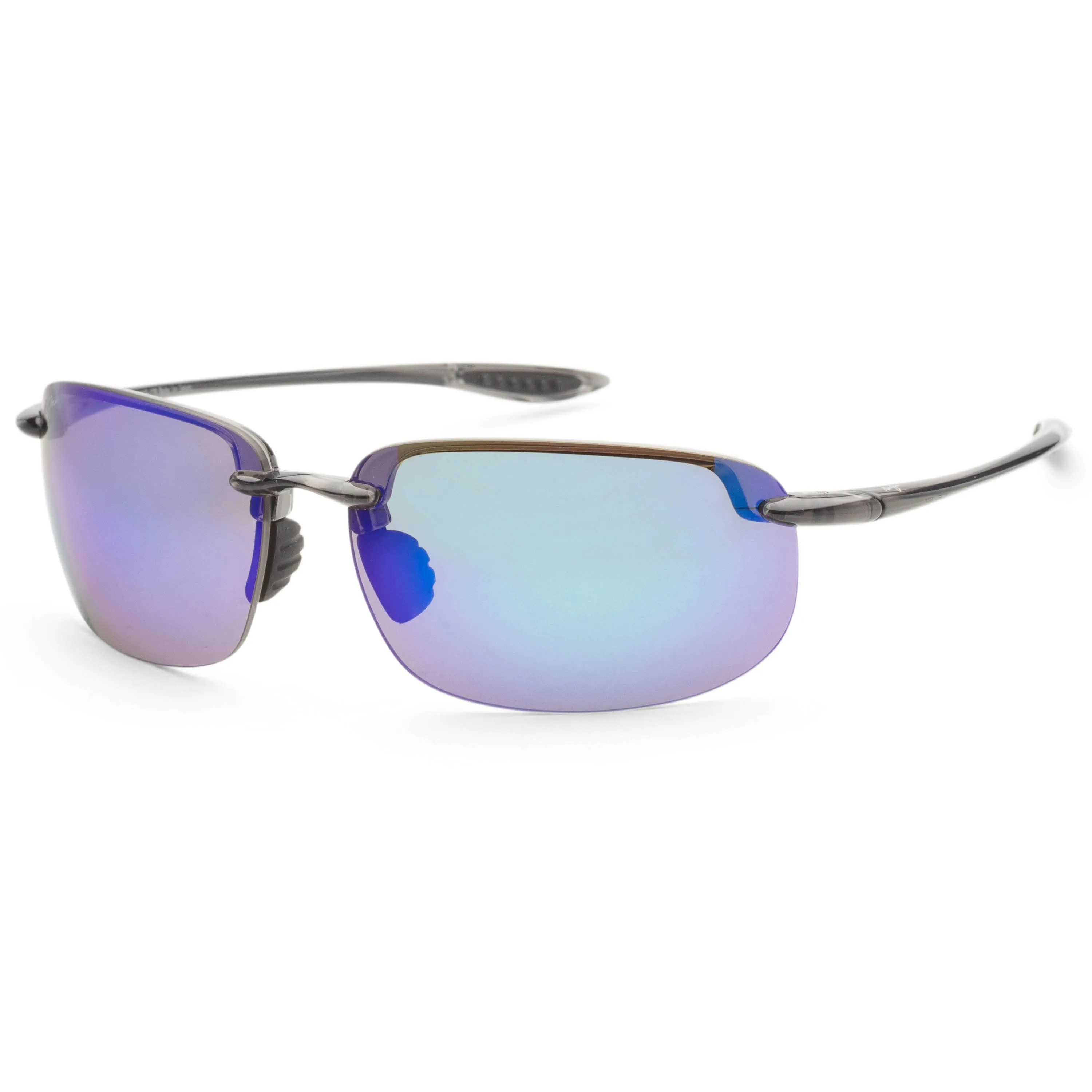 Maui Jim Men's Hookipa Xlarge 68 mm Grey Sunglasses