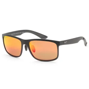 Maui Jim Men's Huelo 58 mm Black Sunglasses