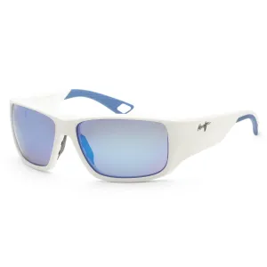Maui Jim Men's Keha 63 mm White Sunglasses