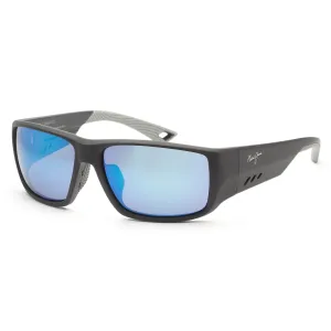 Maui Jim Men's Keha AF 62 mm Black Sunglasses
