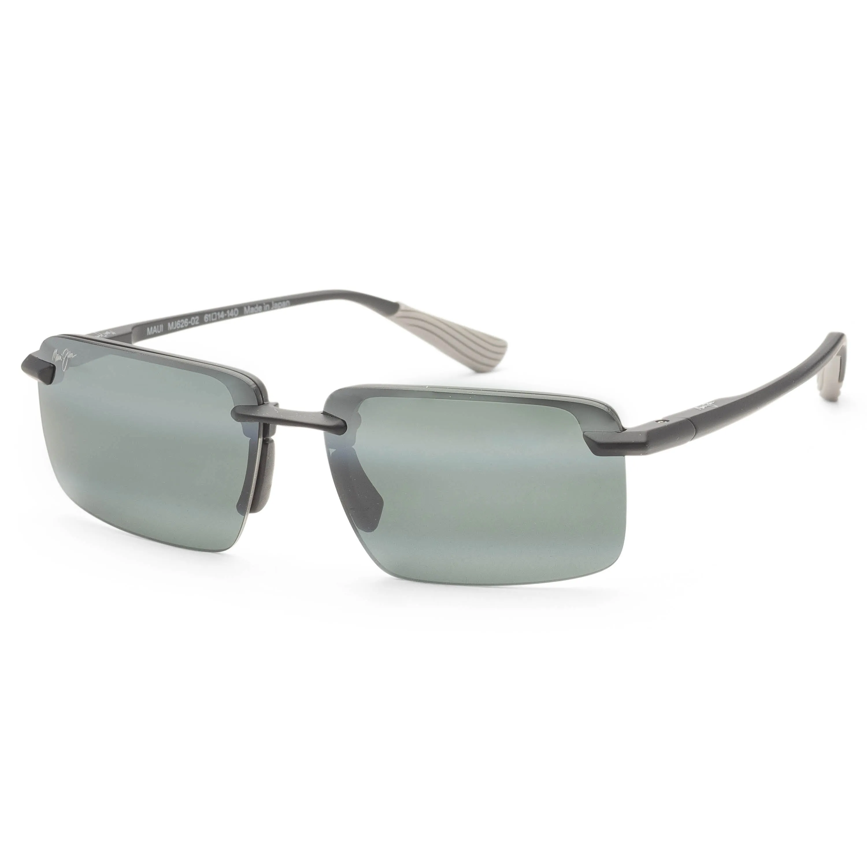 Maui Jim Men's Laulima 61 mm Black Sunglasses