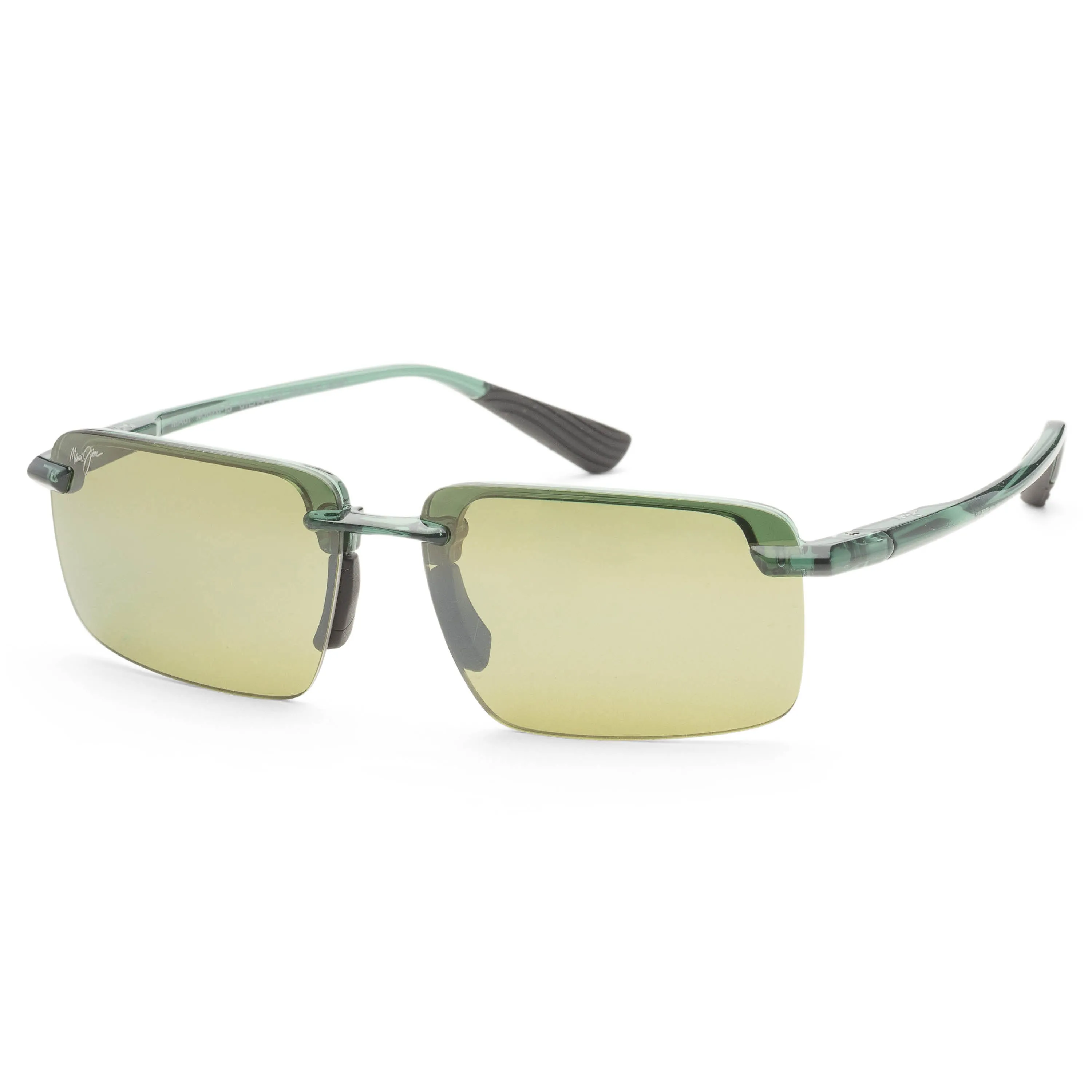 Maui Jim Men's Laulima 61 mm Green Sunglasses