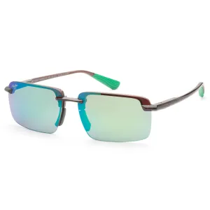 Maui Jim Men's Laulima AF 61 mm Brown Sunglasses