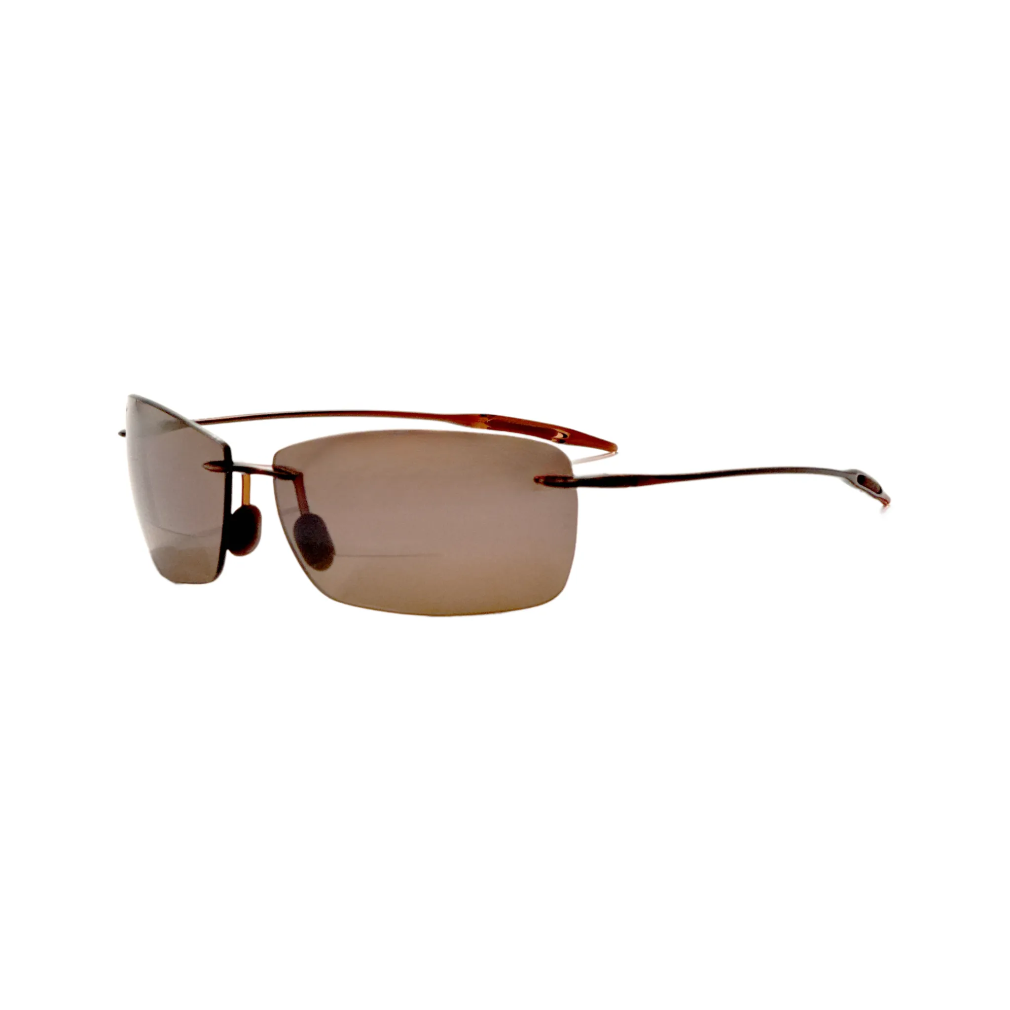 Maui Jim Men's Lighthouse 63 mm Brown Reading Sunglasses