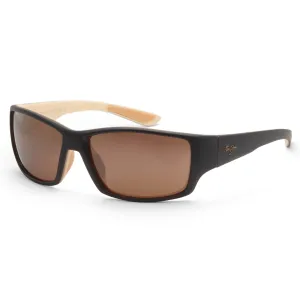 Maui Jim Men's Local Kine 62 mm Brown Sunglasses