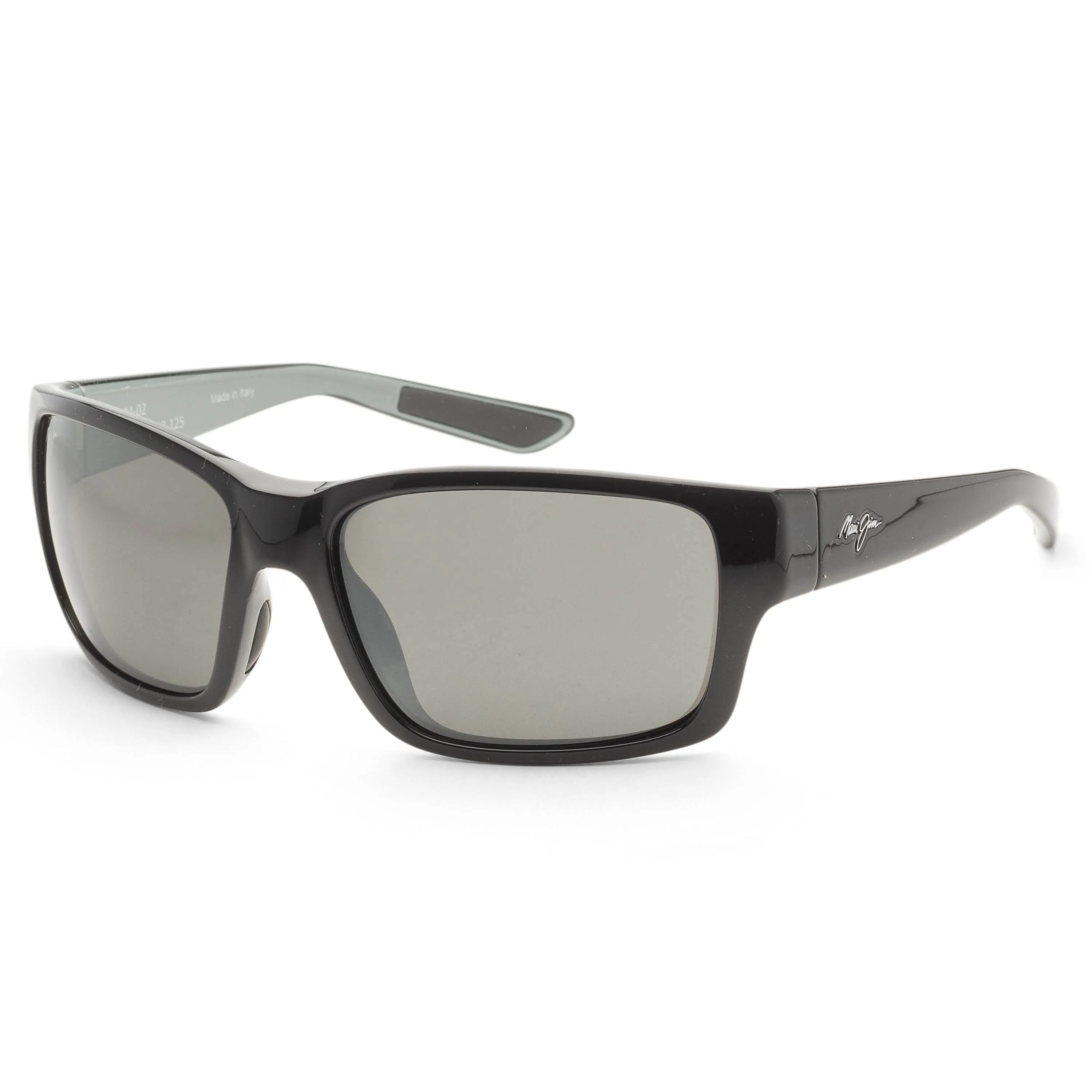 Maui Jim Men's Mangroves 61 mm Black Sunglasses