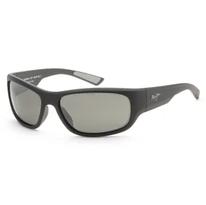 Maui Jim Men's Maukele 64 mm Black Sunglasses