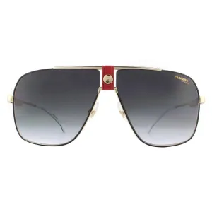 Men's 1018/s Y11 90 Sunglasses In Gold Red / Dark Grey Gradient