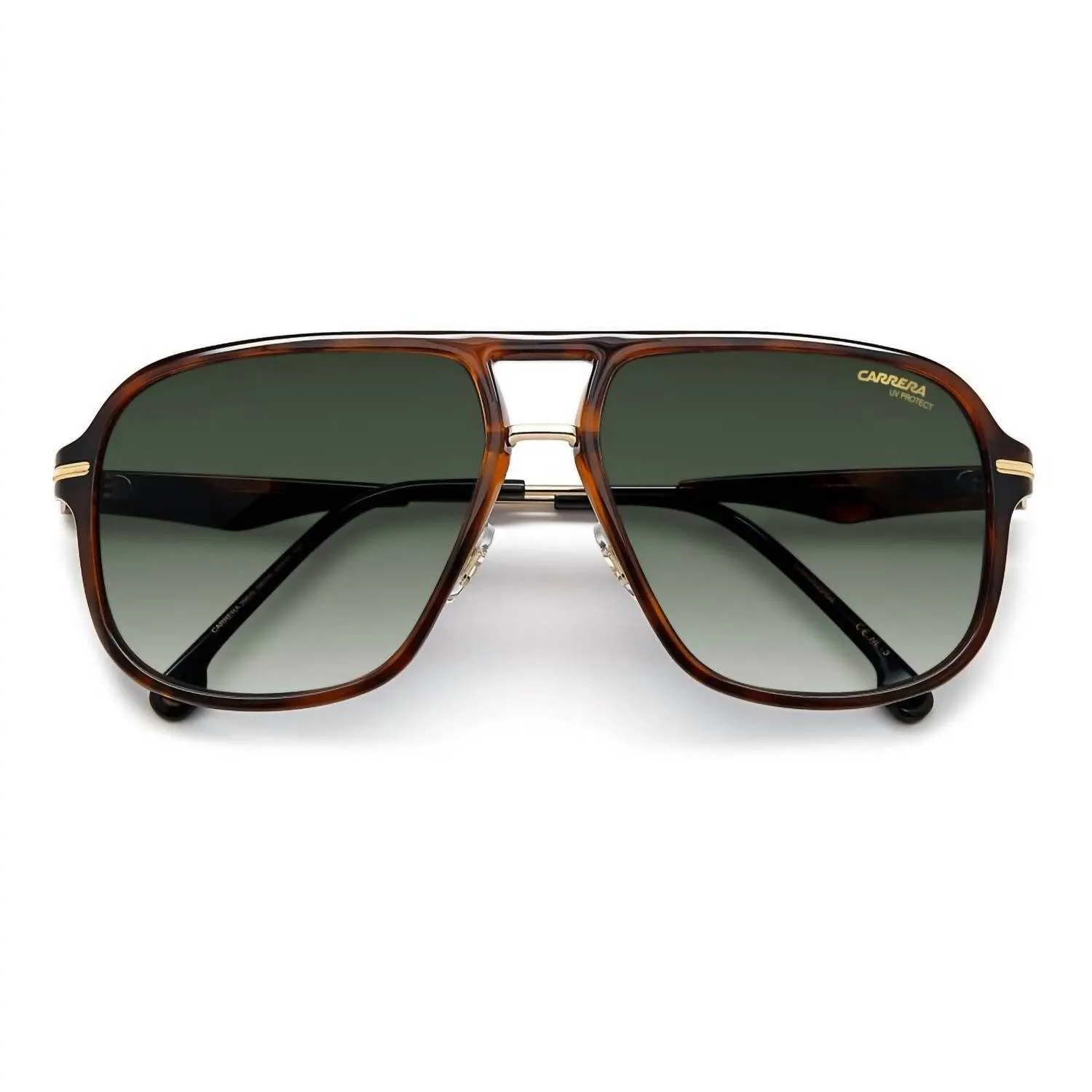 Men's 296/s Sunglasses In Havana / Green Shaded