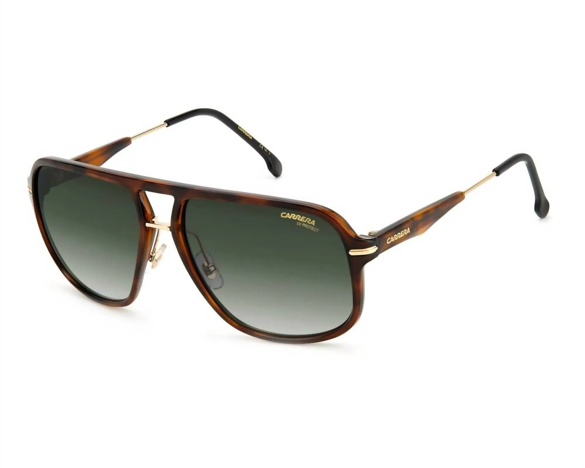 Men's 296/s Sunglasses In Havana / Green Shaded