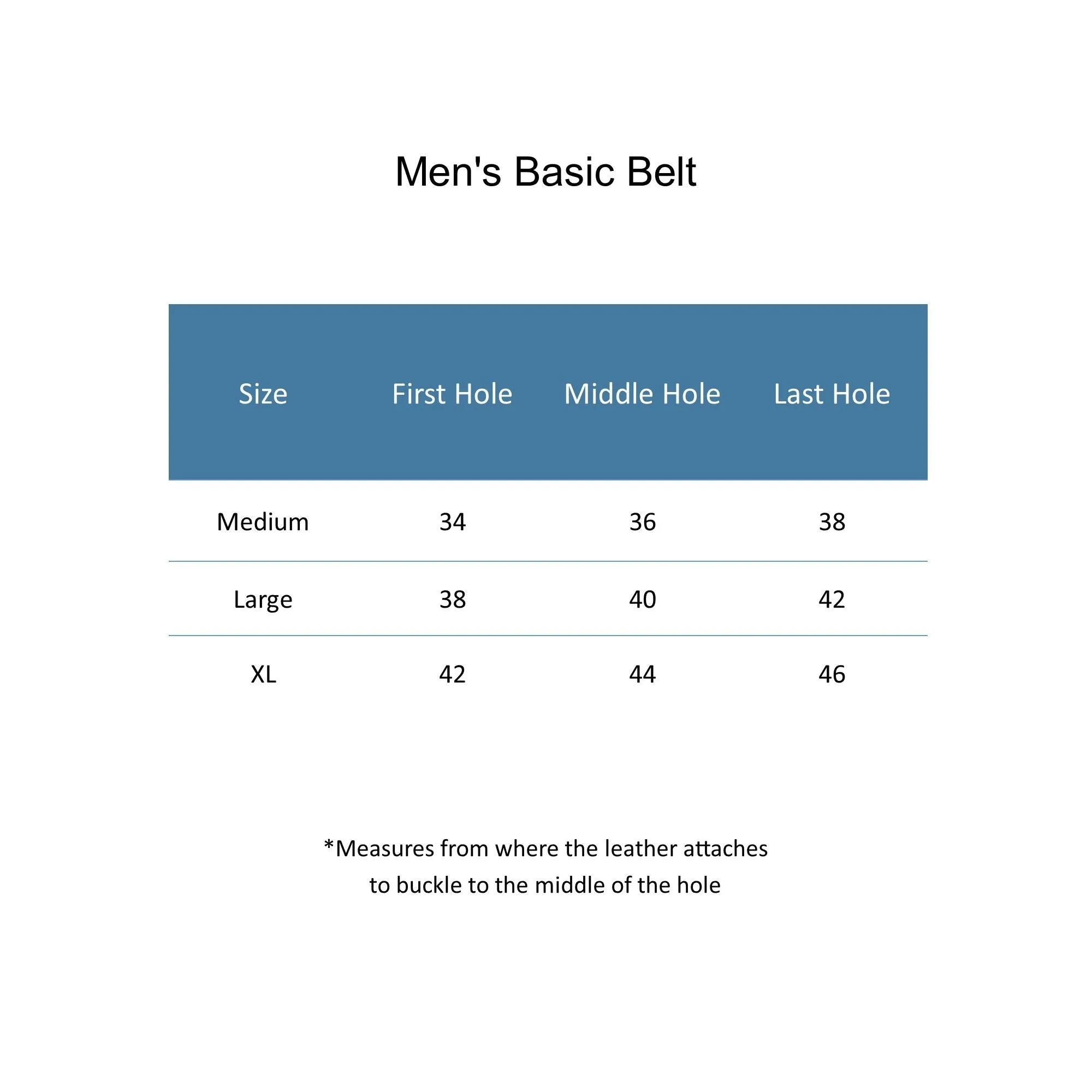 Men's Basic Belt