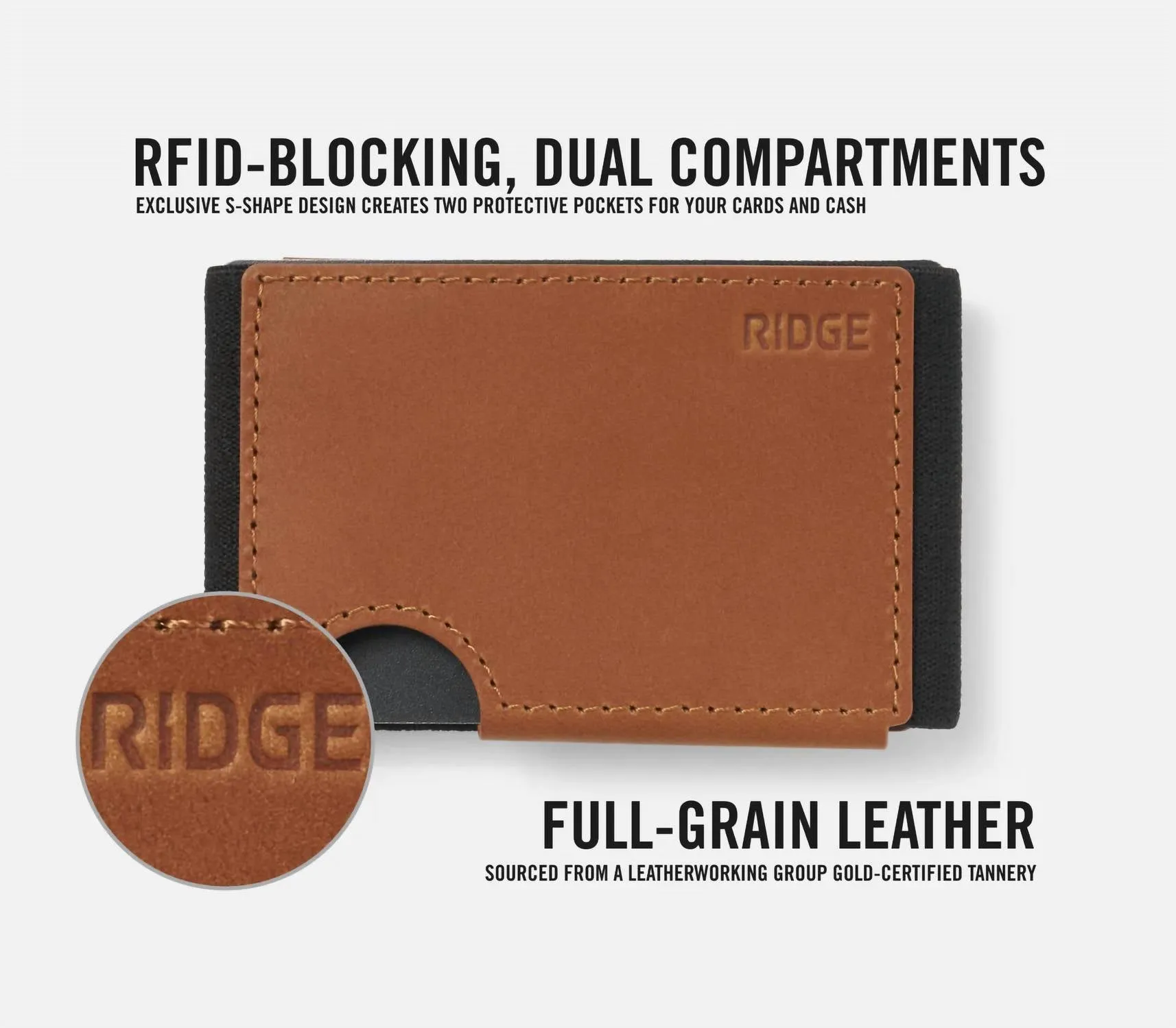 Men's Biflex Wallet In Brown Brown