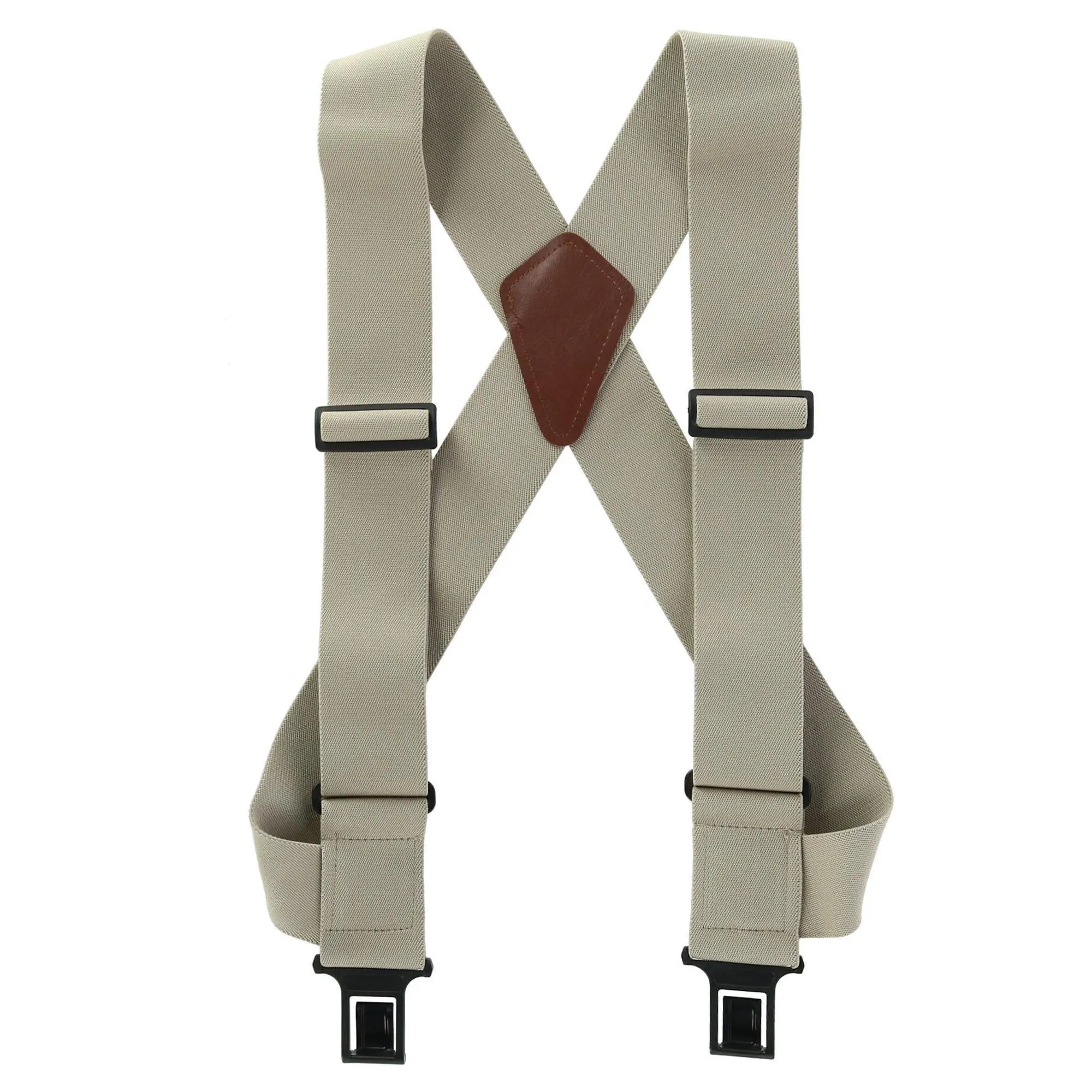 Men's Elastic Big & Tall Side Clip Trucker Suspenders