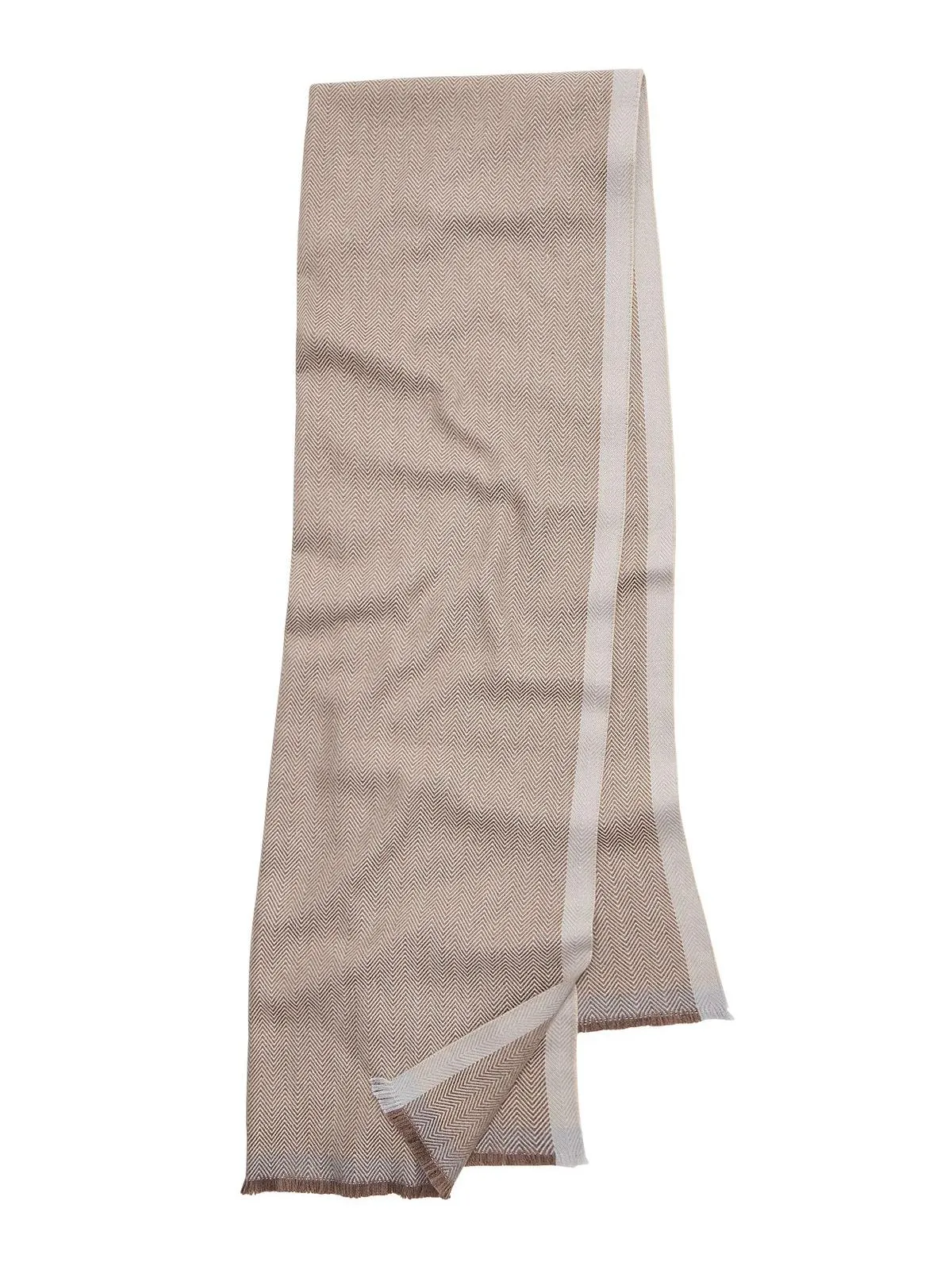 Mens Herringbone Cold Weather Scarf