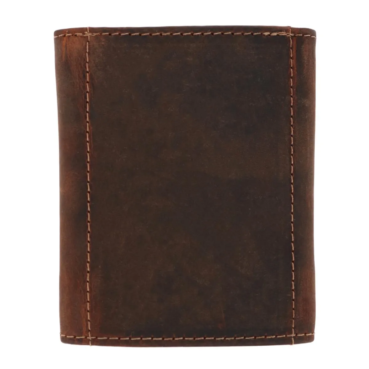 Men's Leather Minimalist Trifold Wallet