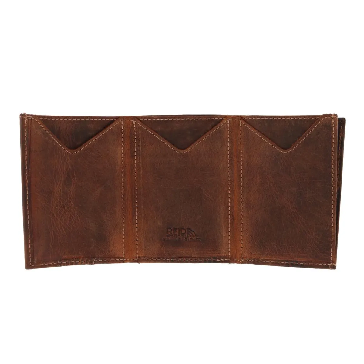 Men's Leather Minimalist Trifold Wallet