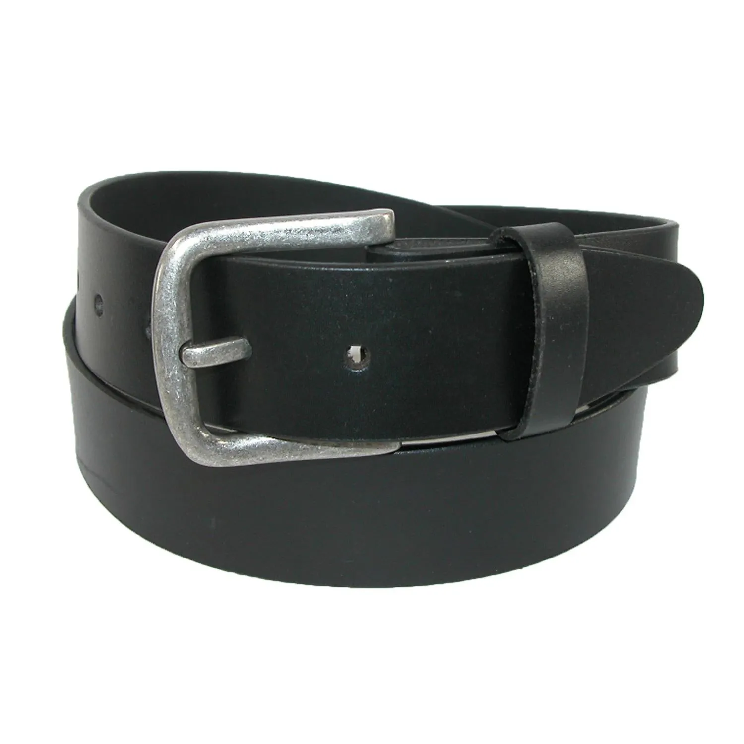 Men's Leather Removable Buckle Bridle Belt