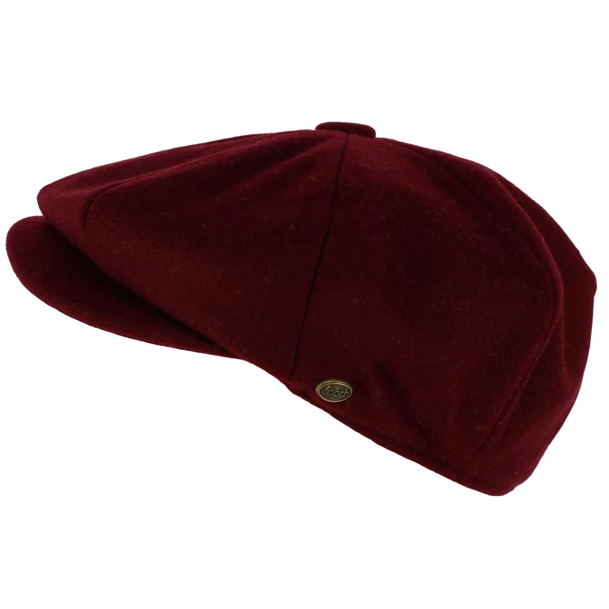 Men's Melton Wool 8 Quarter Newsboy Cap