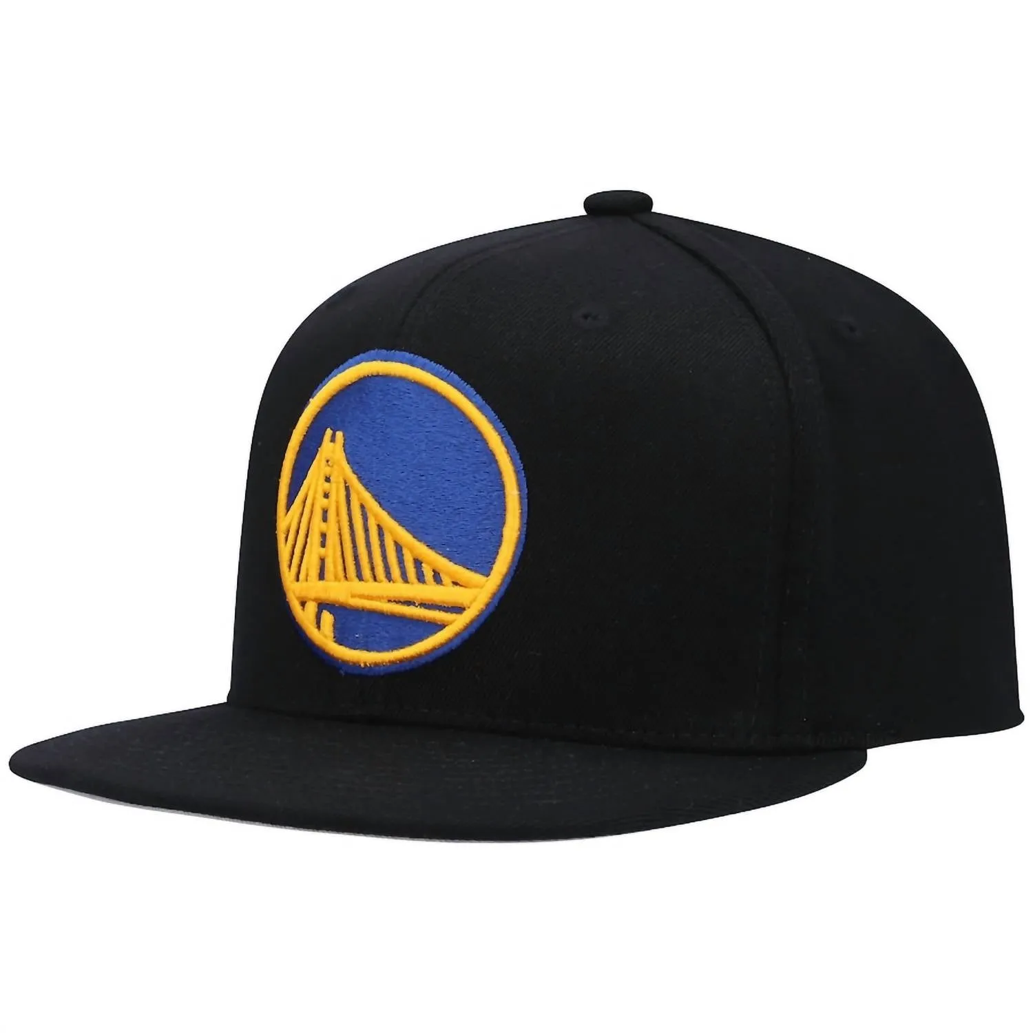 Men's Nba Golden State Warriors Core Basic Snapback Cap In Black/grey