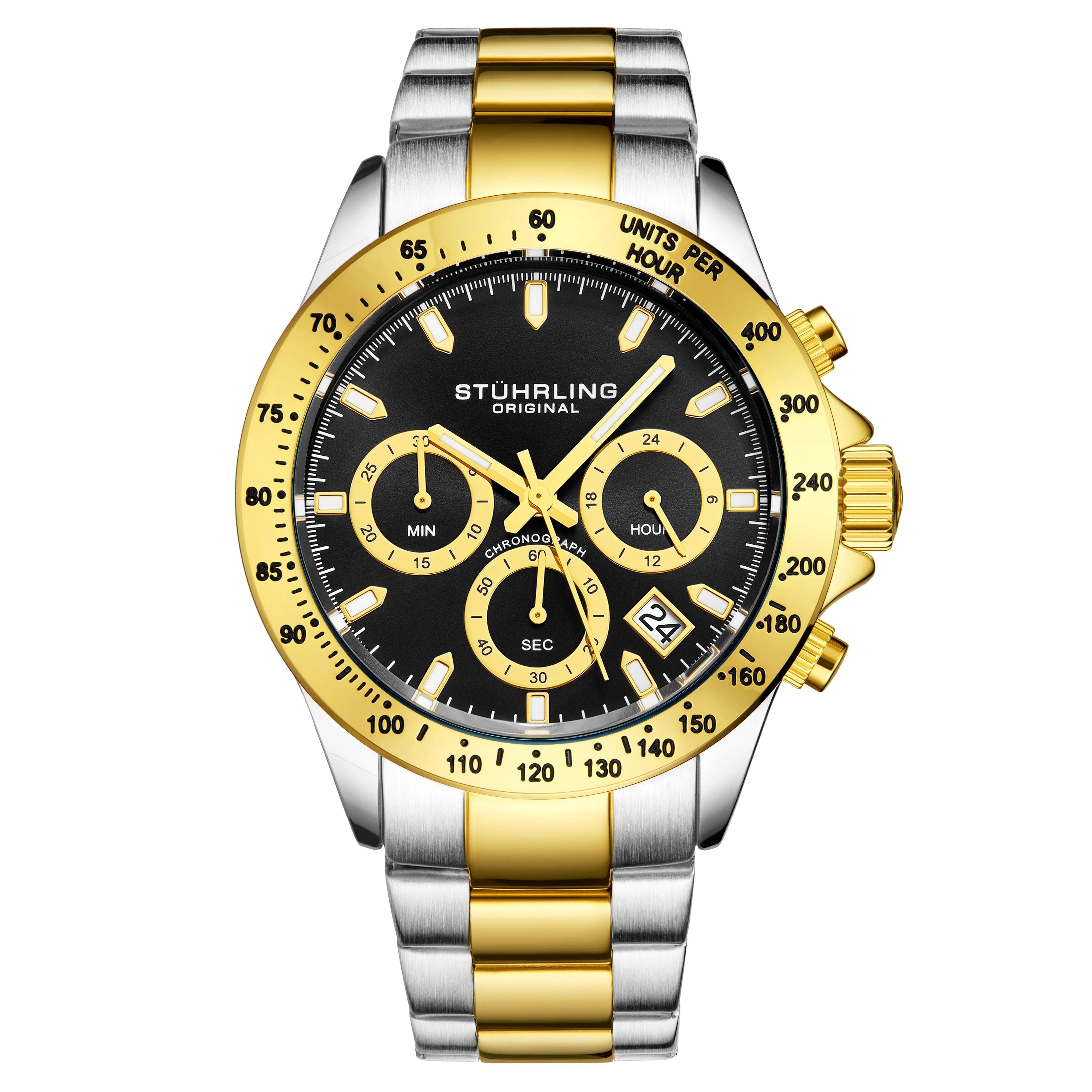 Men's Quartz Chronograph Date Watch
