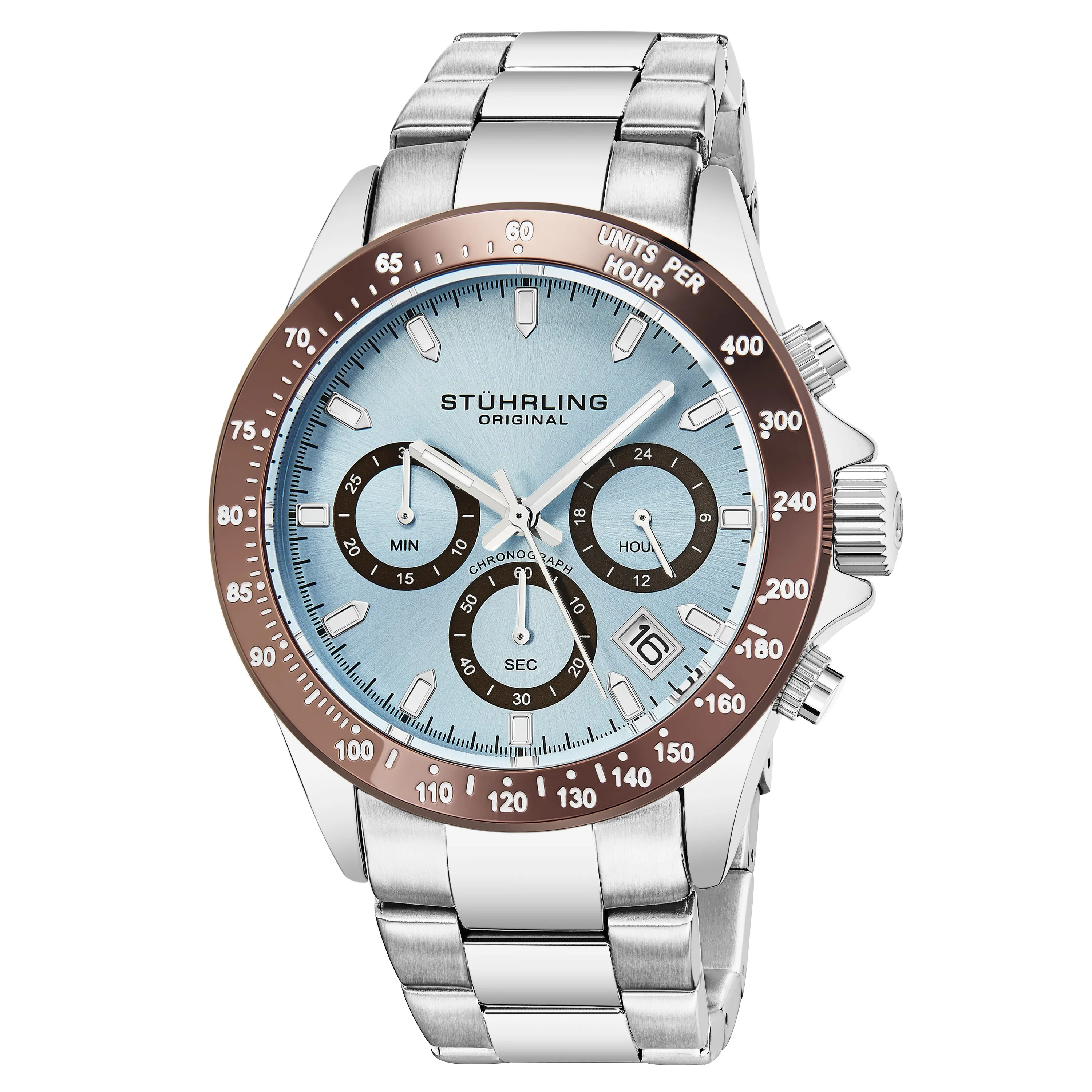 Men's Quartz Chronograph Date Watch