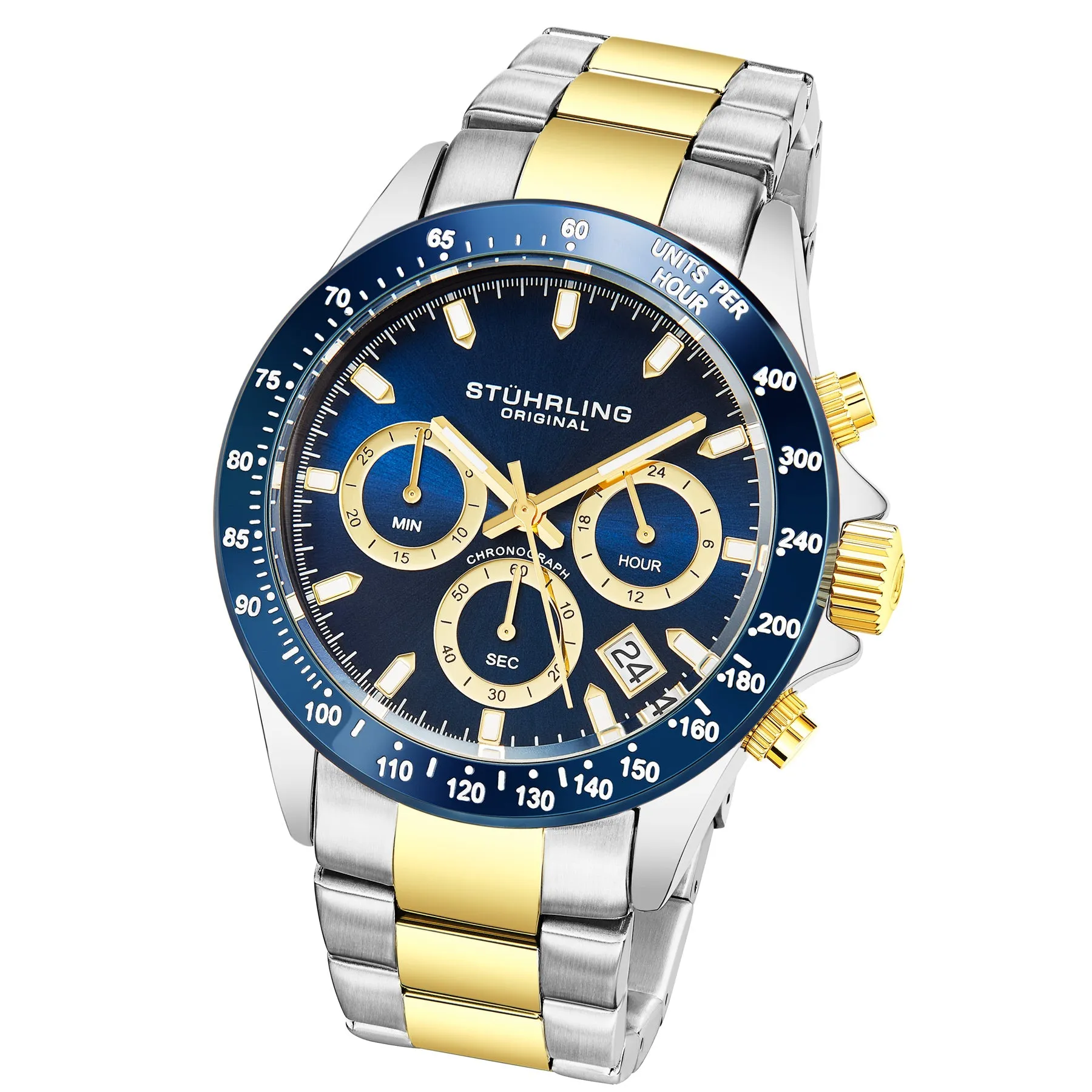 Men's Quartz Chronograph Date Watch