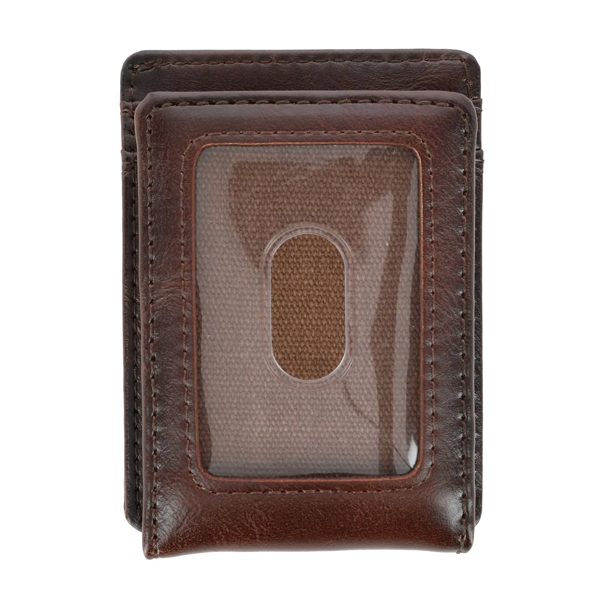 Men's RFID Protected Front Pocket Wallet with Magnetic Money Clip