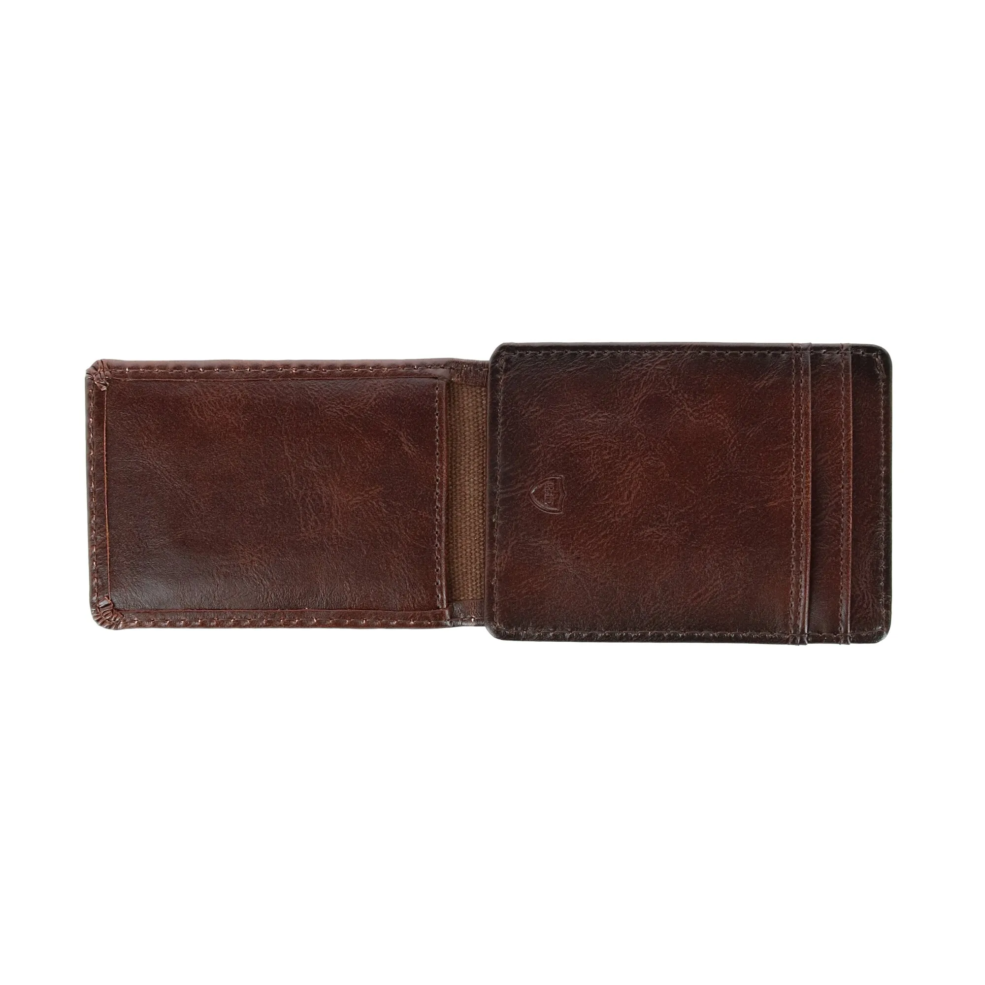 Men's RFID Protected Front Pocket Wallet with Magnetic Money Clip