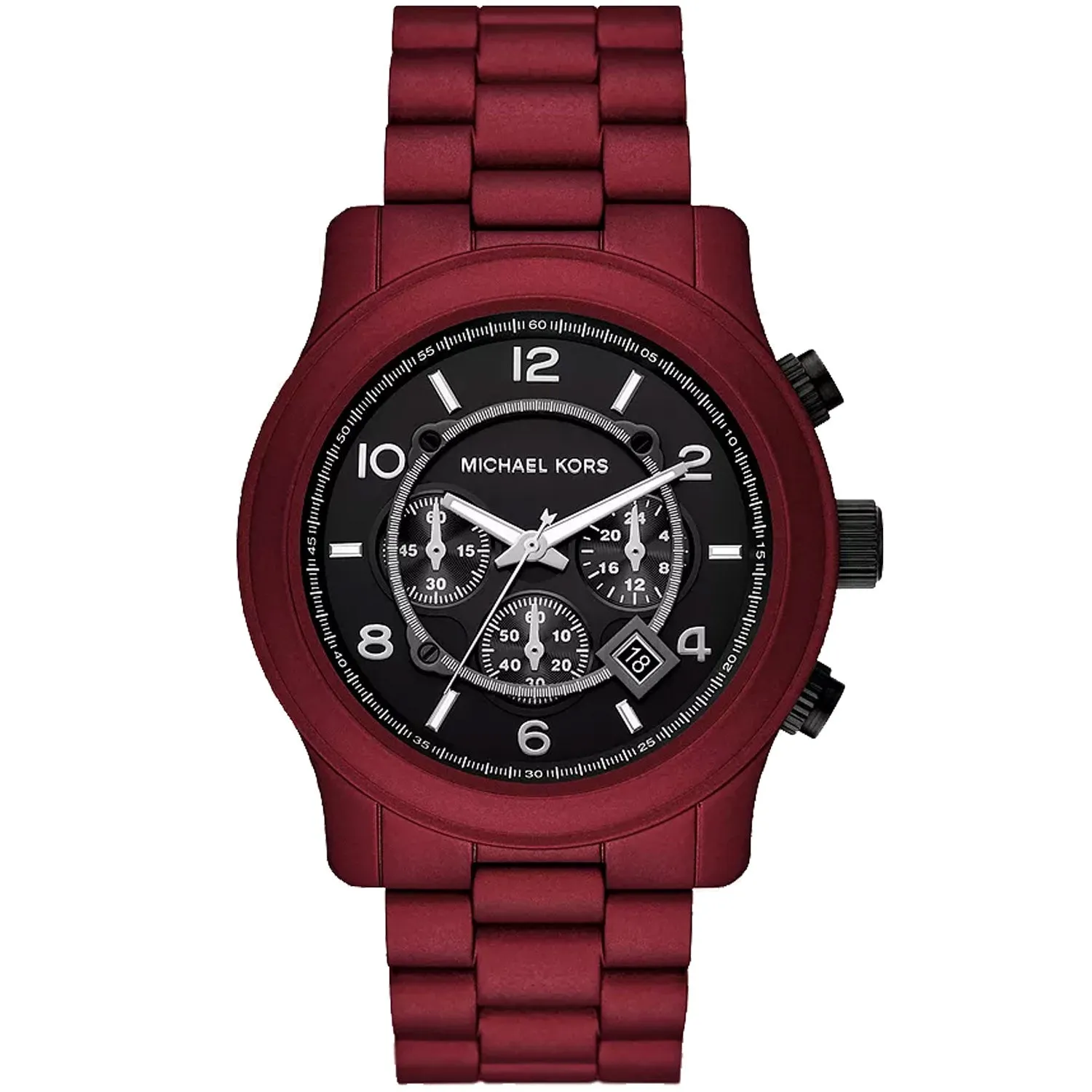 Michael Kors Men's Runway Black Dial Watch