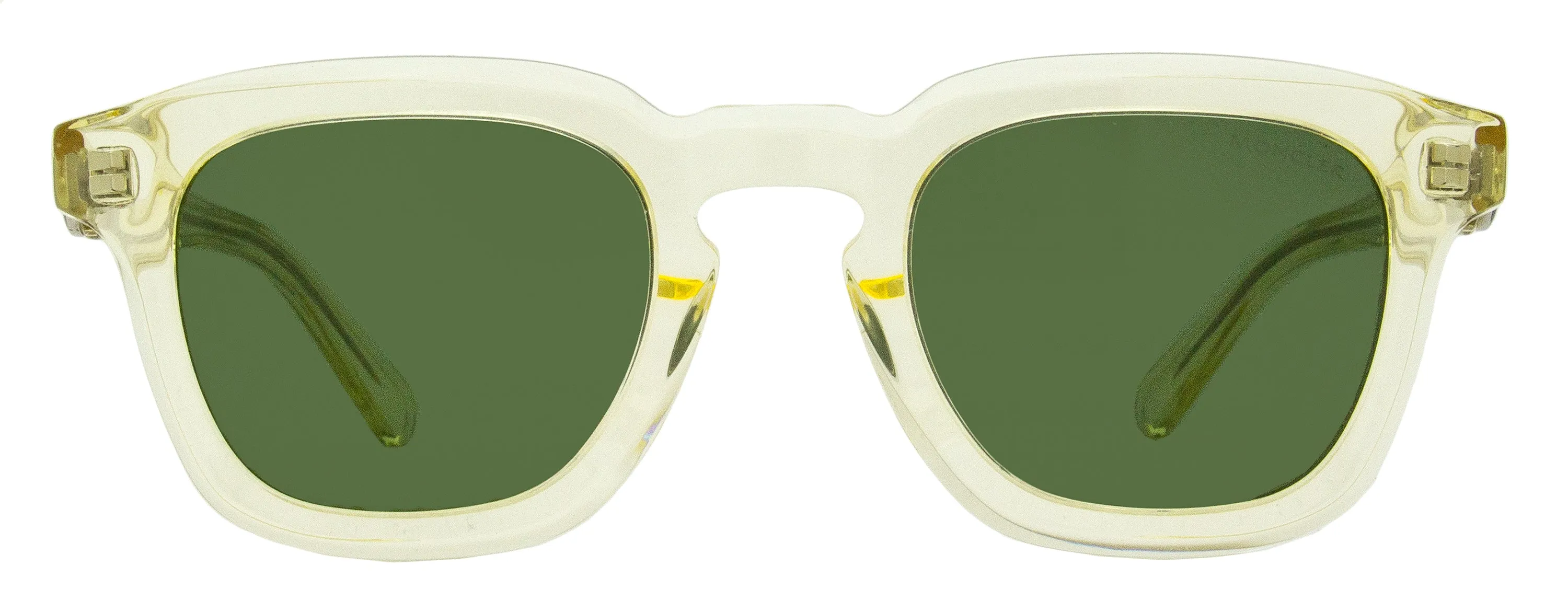 Moncler Men's Gradd Sunglasses ML0262 57N Transparent Beige 50mm