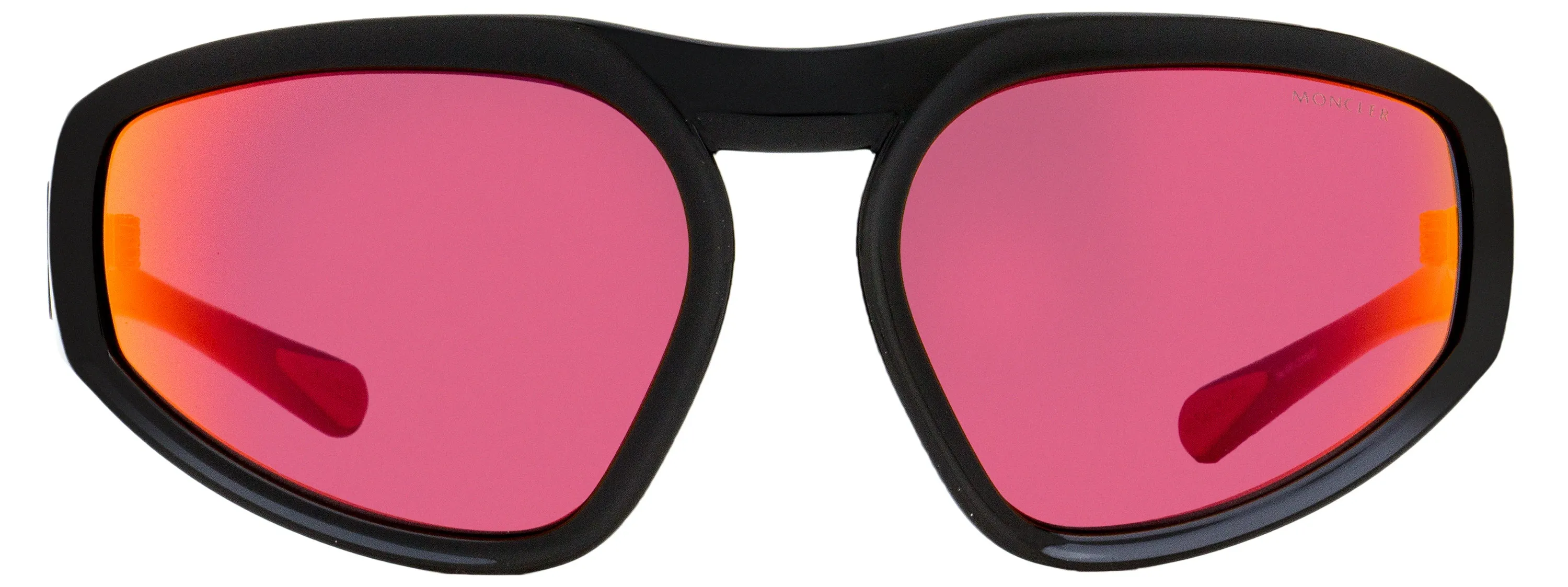 Moncler Men's Pentagra Sunglasses ML0248 01U Shiny Black 62mm
