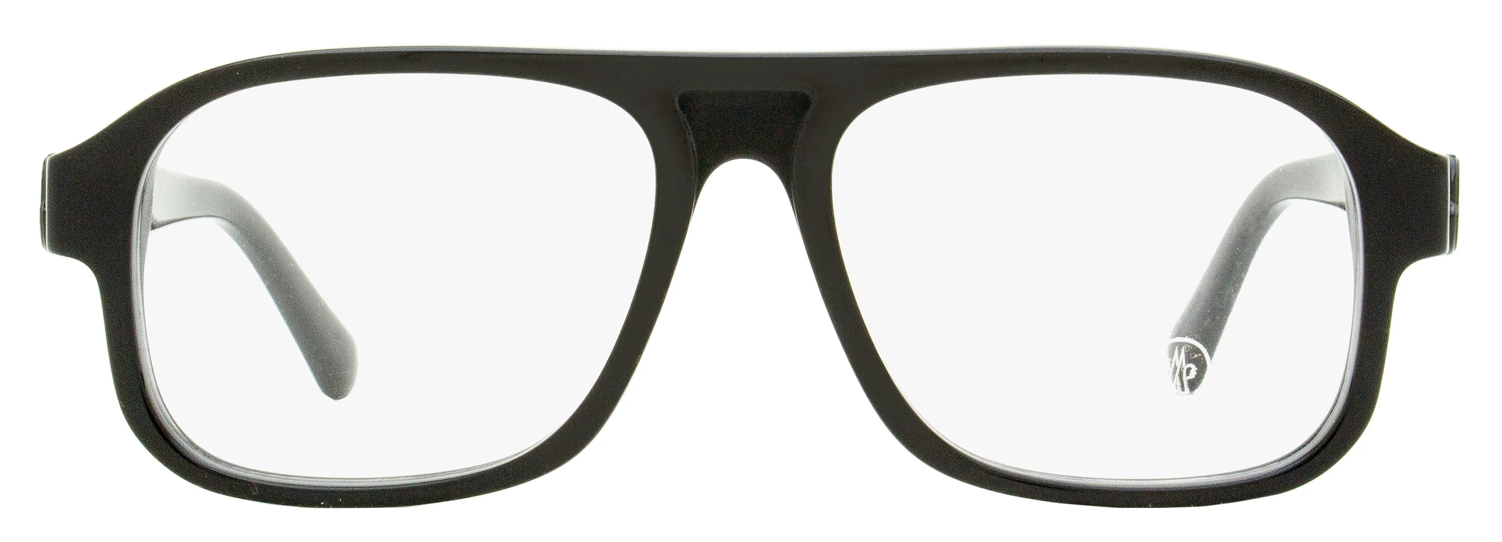 Moncler Men's Rectangular Eyeglasses ML5198 001 Black 54mm