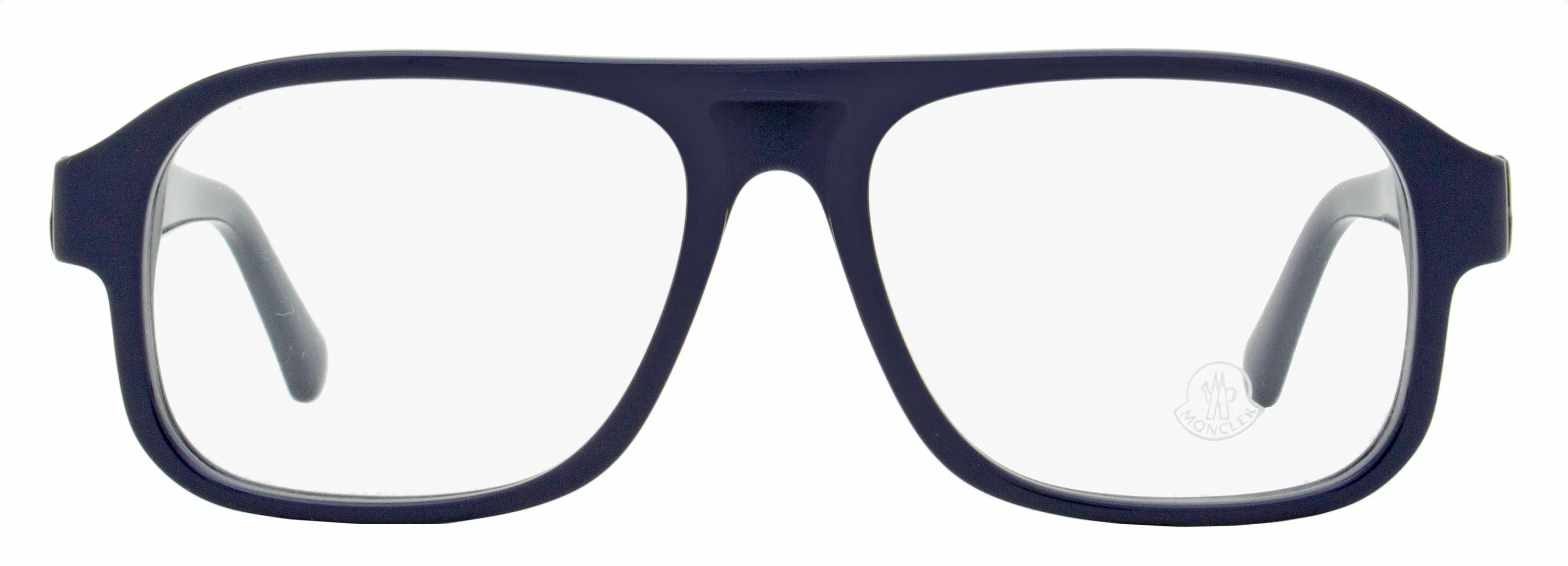 Moncler Men's Rectangular Eyeglasses ML5198 090 Blue 54mm