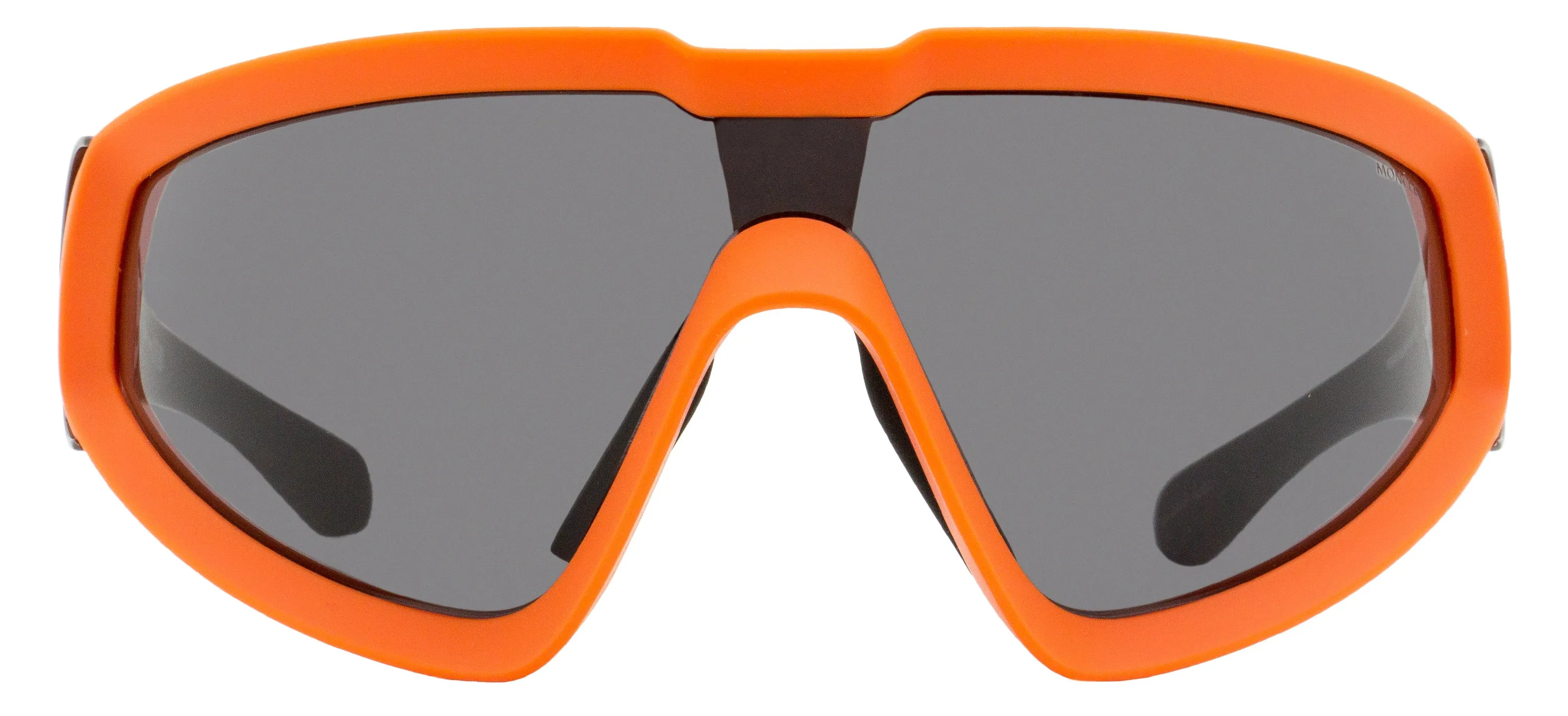 Moncler Men's Wrapid Sunglasses ML0249 43A Matte Orange/Black 0mm