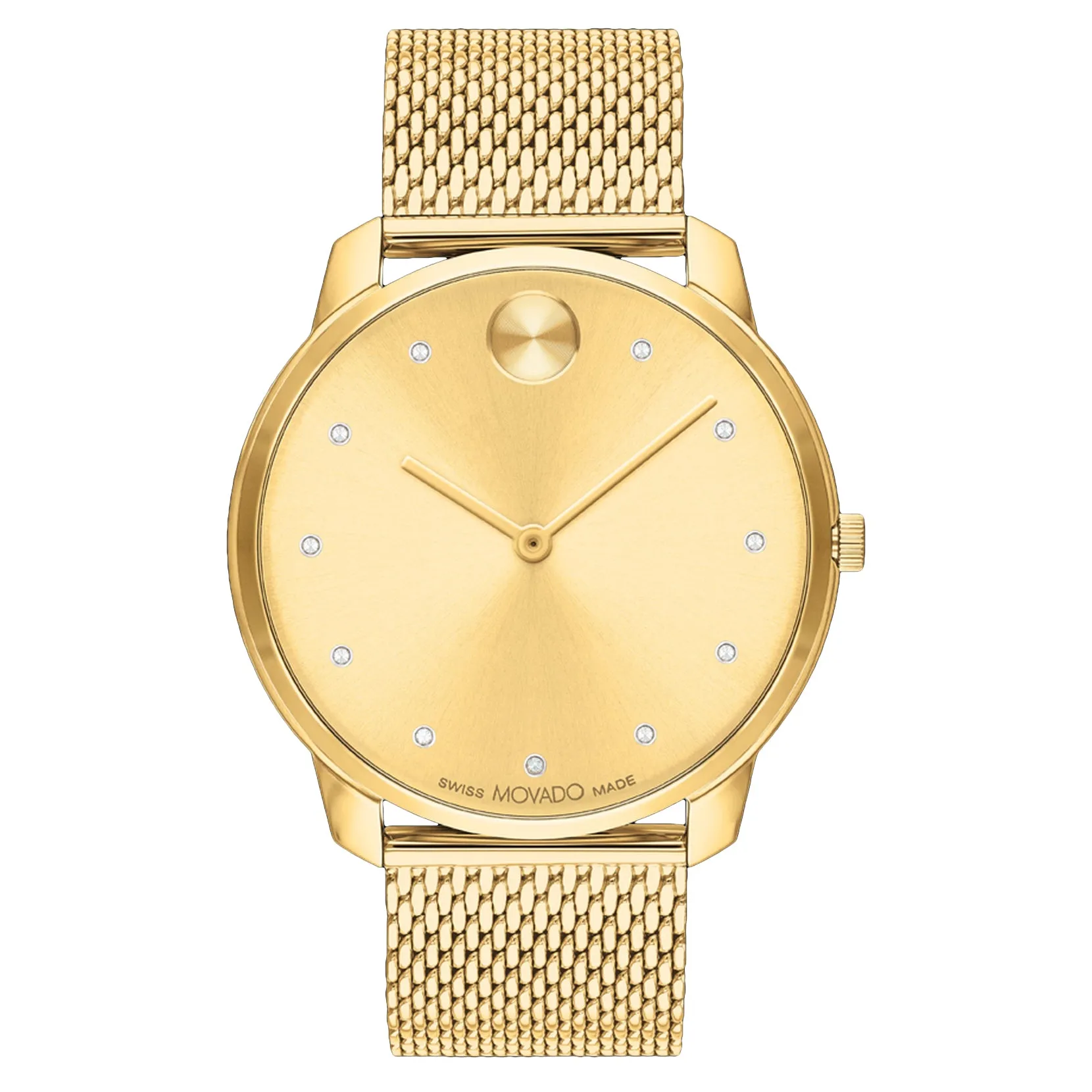 Movado Men's Bold Gold Dial Watch