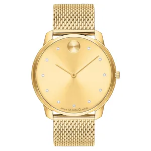 Movado Men's Bold Gold Dial Watch