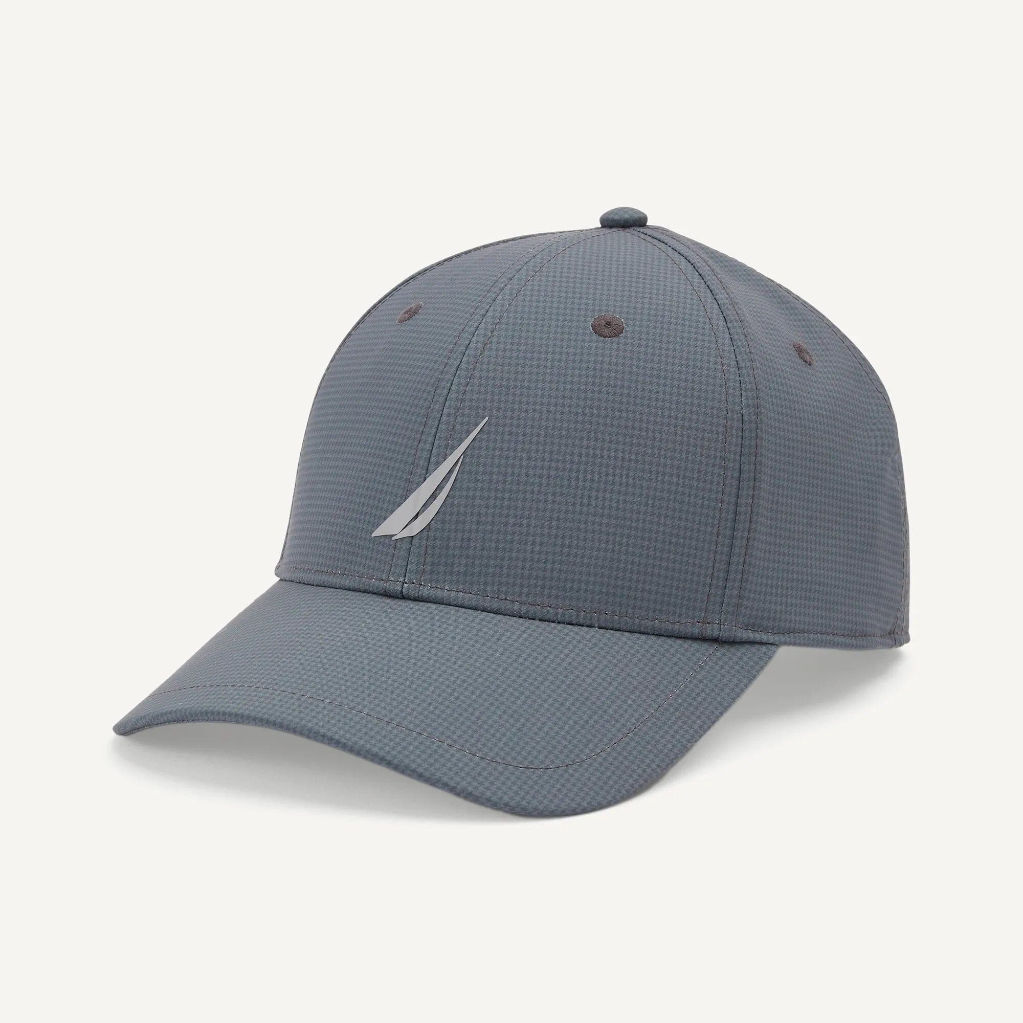 Nautica Mens Navtech Houndstooth Cap
