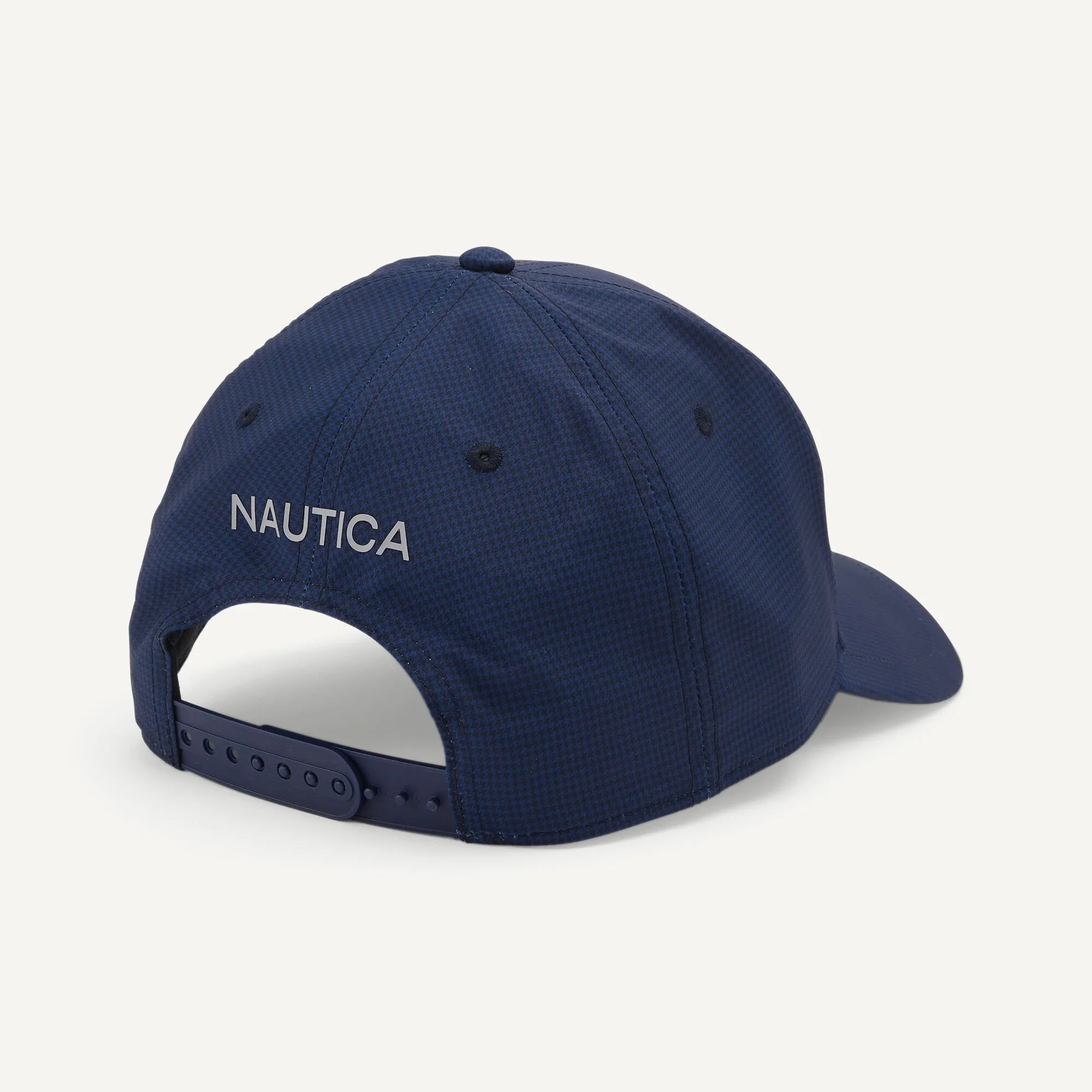 Nautica Mens Navtech Houndstooth Cap
