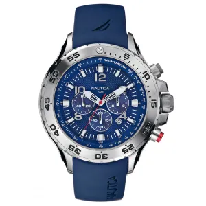 Nautica Mens Nst Chronograph Watch - Blue