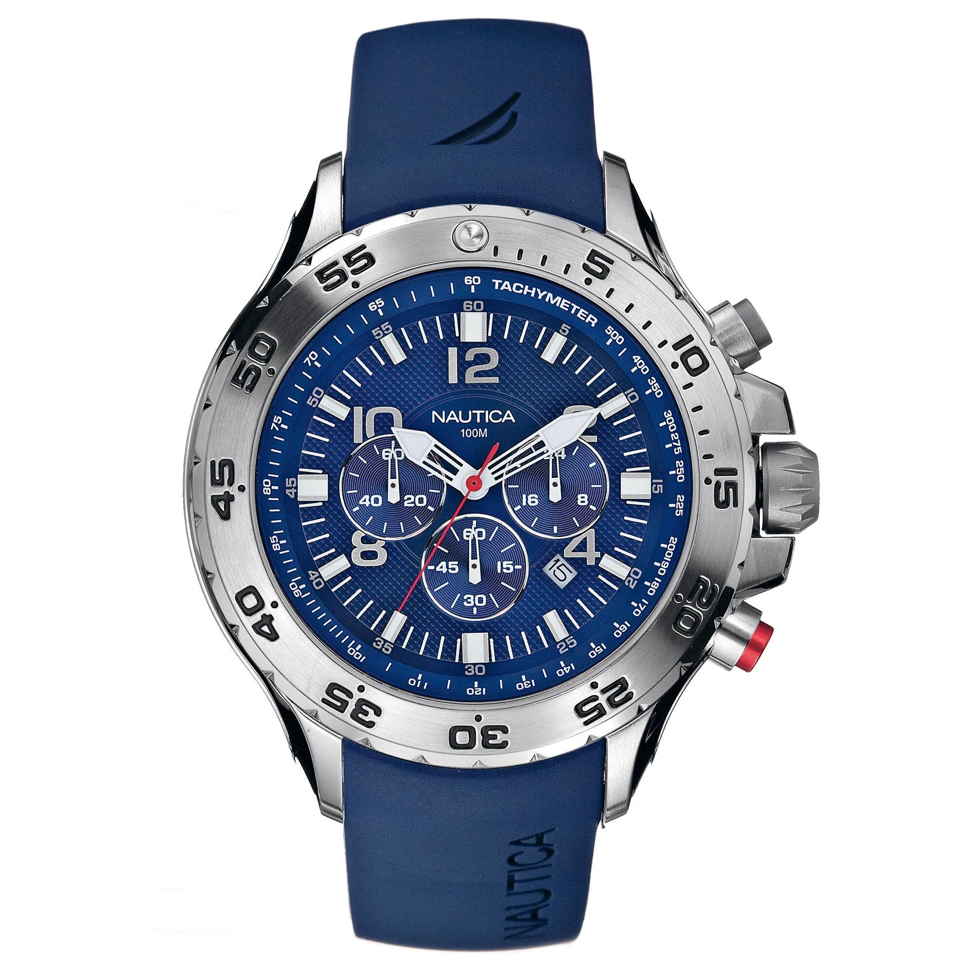 Nautica Mens Nst Chronograph Watch - Blue