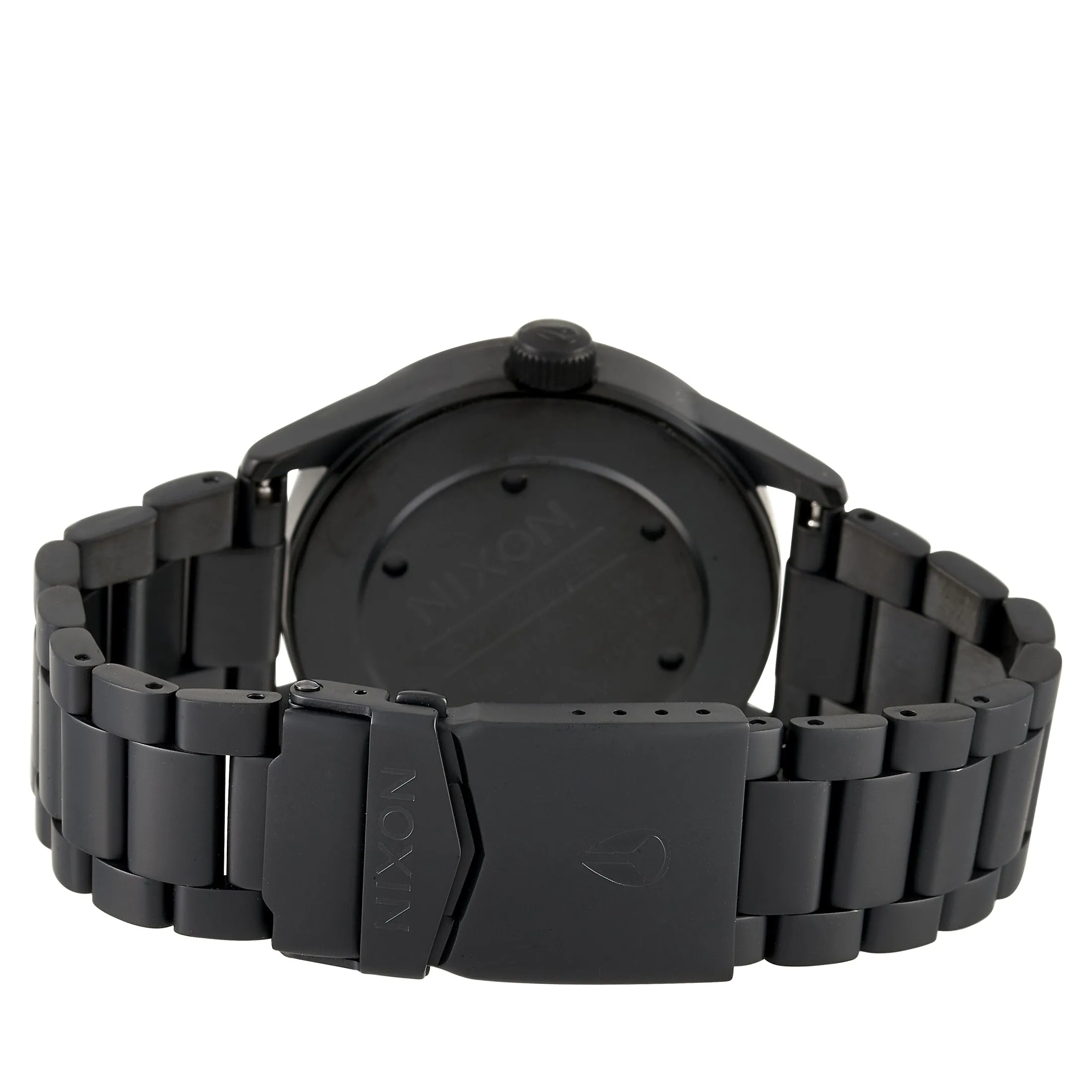 Nixon Nixon Sentry 38 Stainless Steel All Black / Brown Watch A450-7121